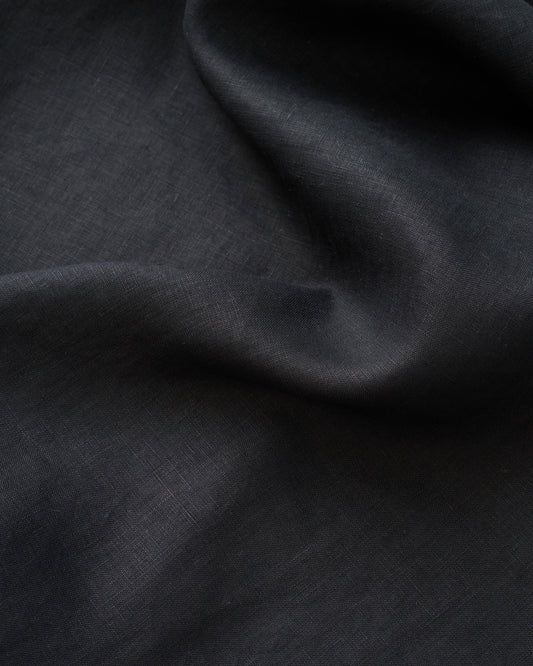 True Black Summer Cloud Linen