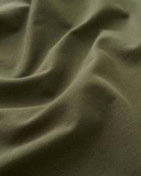 Utility Green Extra Soft Brushed Heavyweight Cotton Twill