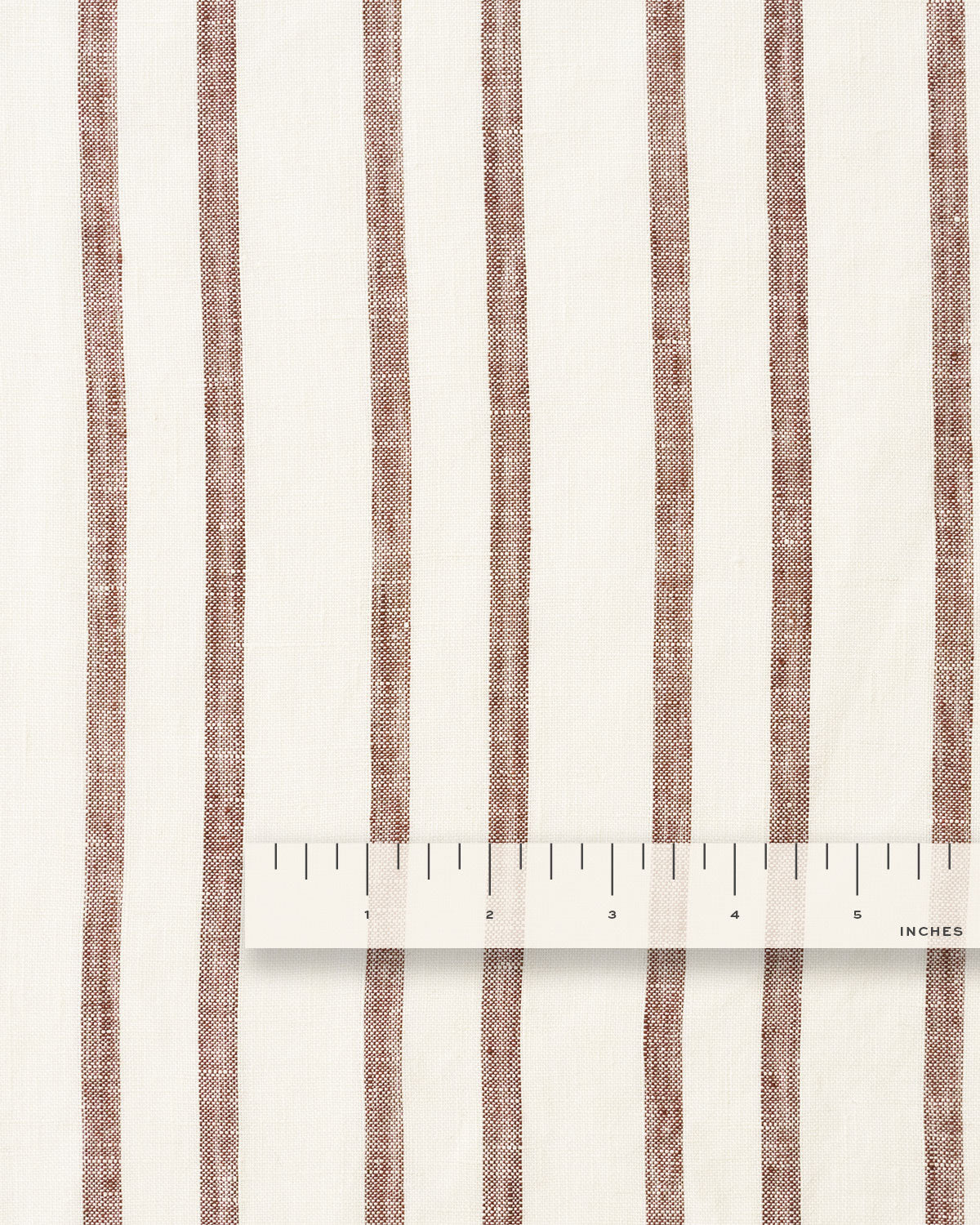 Whipped Praline Home Stripe Washed Linen