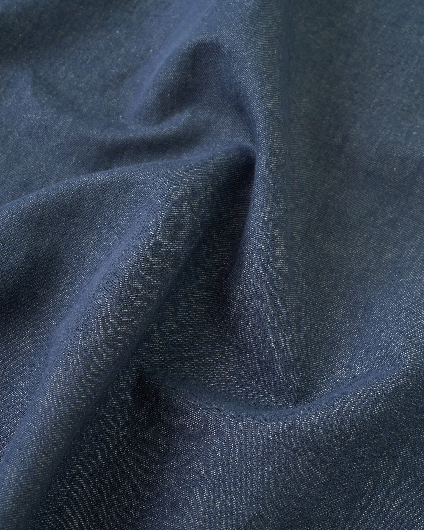 Vintage Indigo Lightweight Hemp Cotton Denim