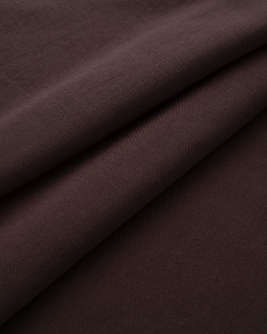 Walnut Cotton Linen Twill