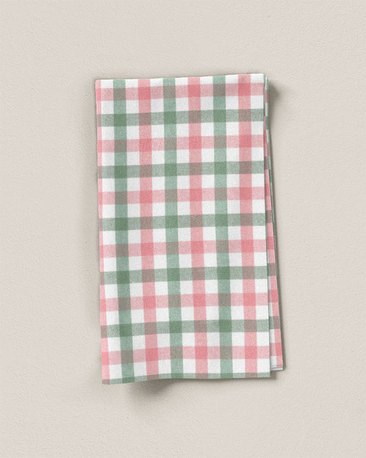 Watermelon Standard Gingham Cotton