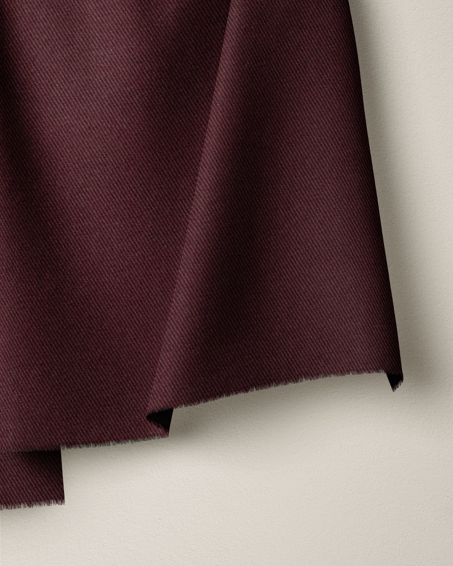 Wicked Berry Brushed Bull Denim