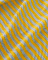 Yellow and Blue Wide Stripe Rib Knit