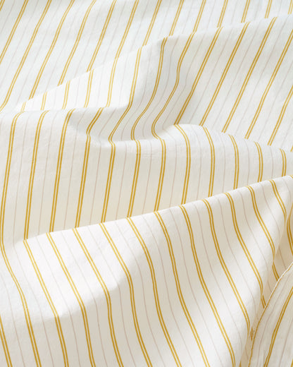 Yellow Bee Premium Striped Cotton