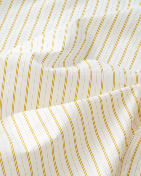 Yellow Bee Premium Striped Cotton