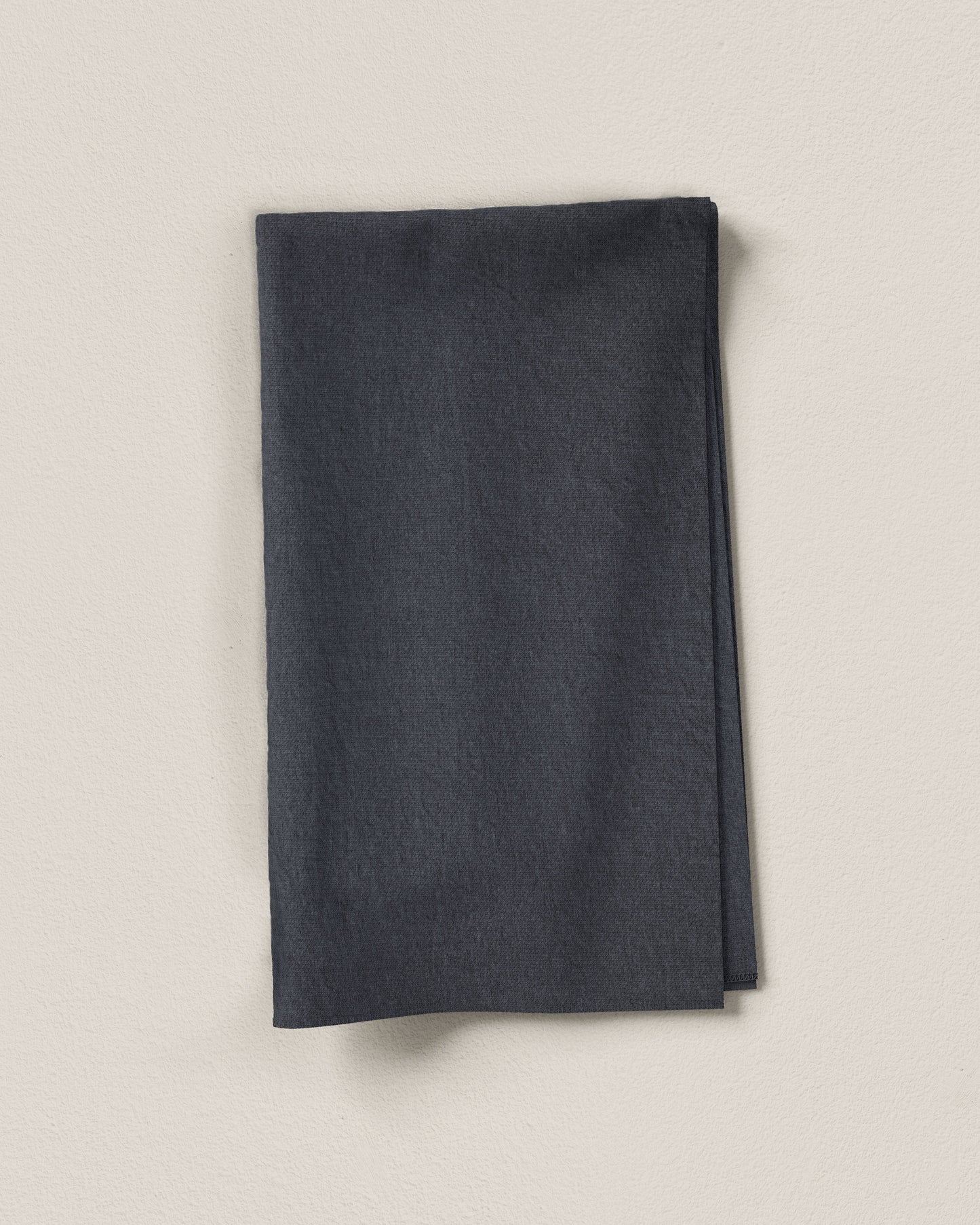 Slate Blue Solid Heavy Linen